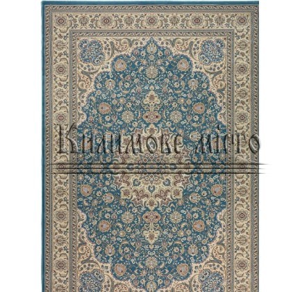 Високощільний килим Royal Esfahan-1.5 2210D Blue-Cream - высокое качество по лучшей цене в Украине.